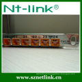 Novo item Netlink 0,5u cat6a descarregado patch panel